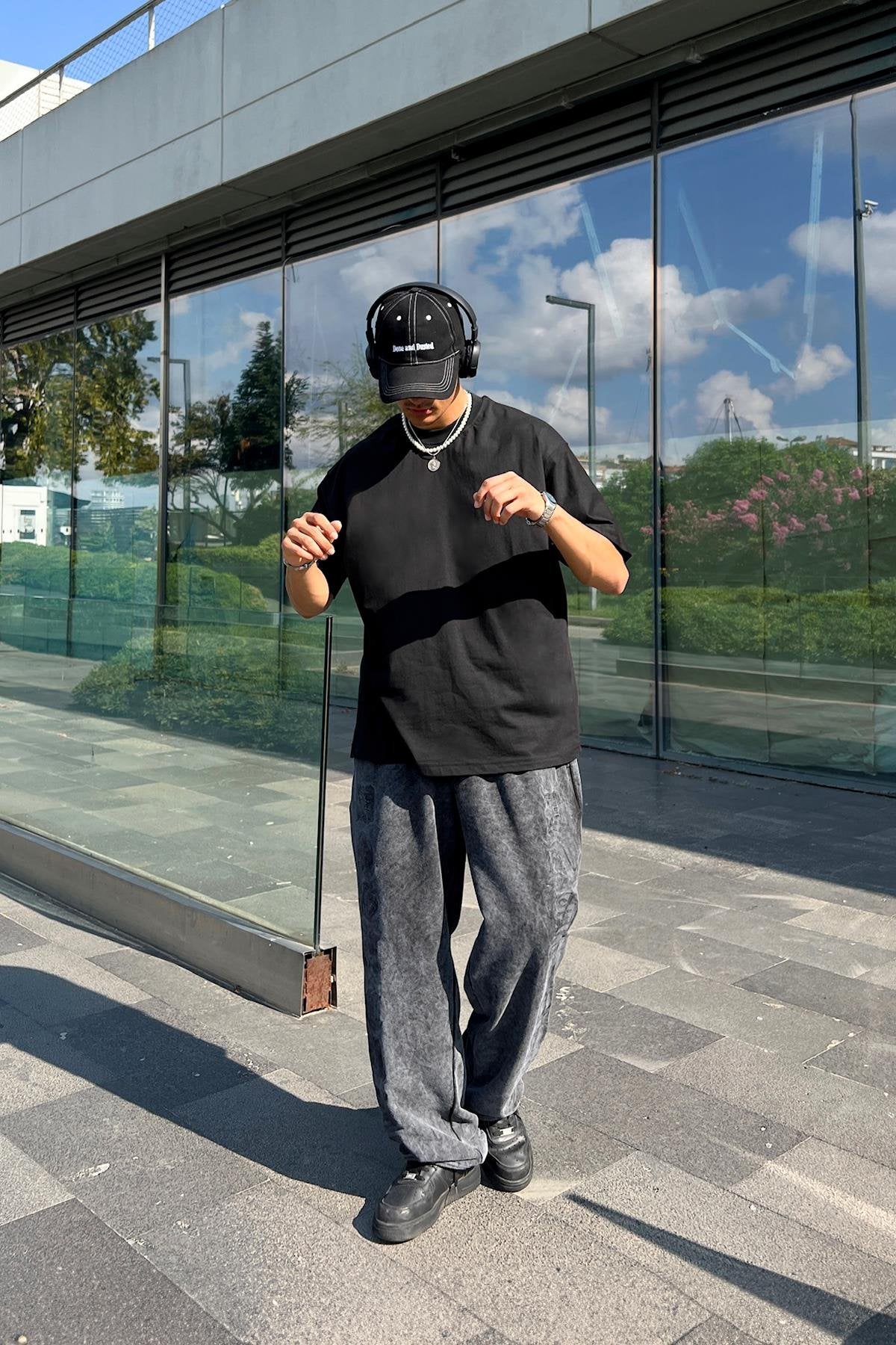 Basic Black Oversize T-Shirt
