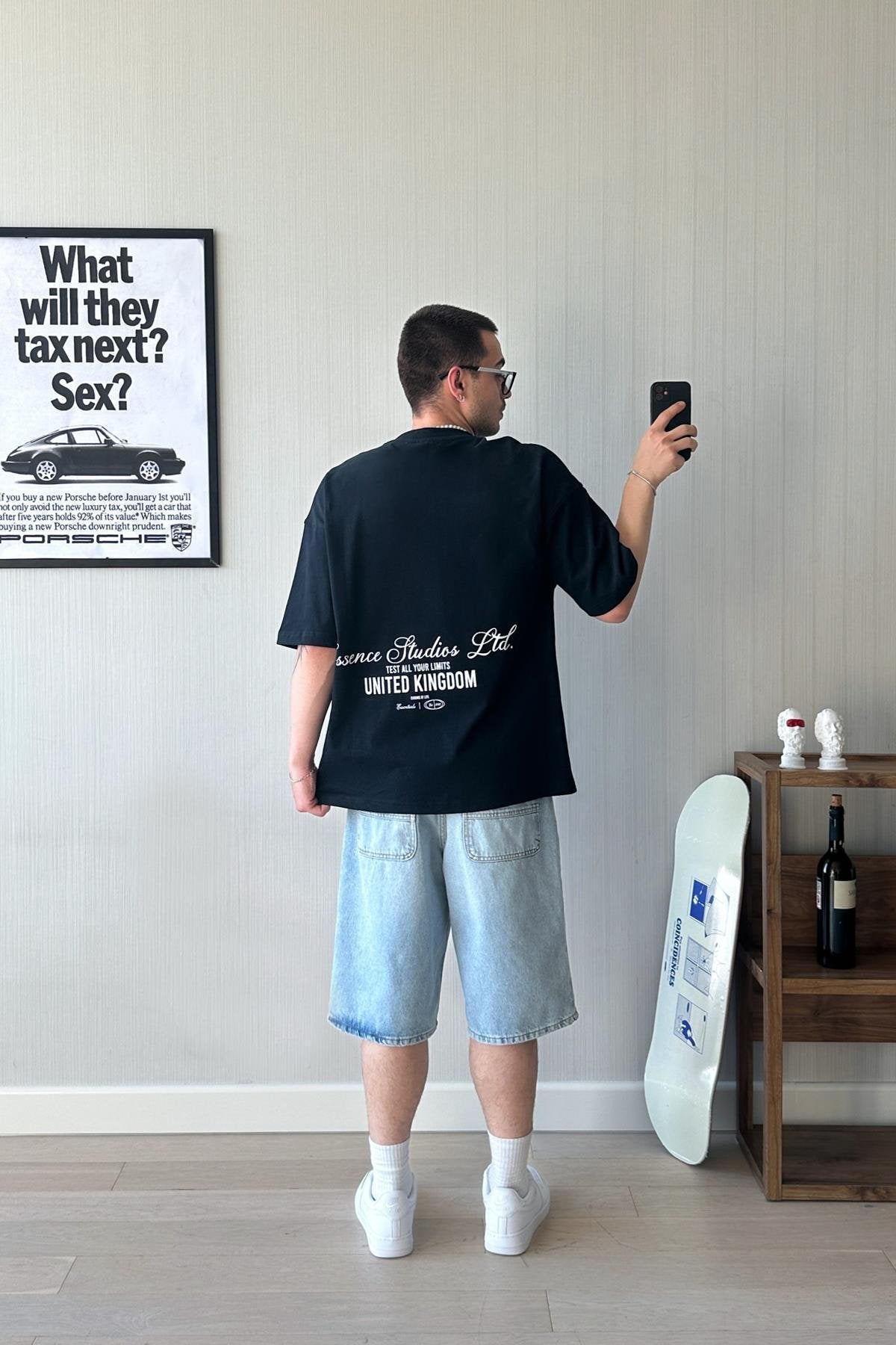 Essence Printed Oversize T-shirt