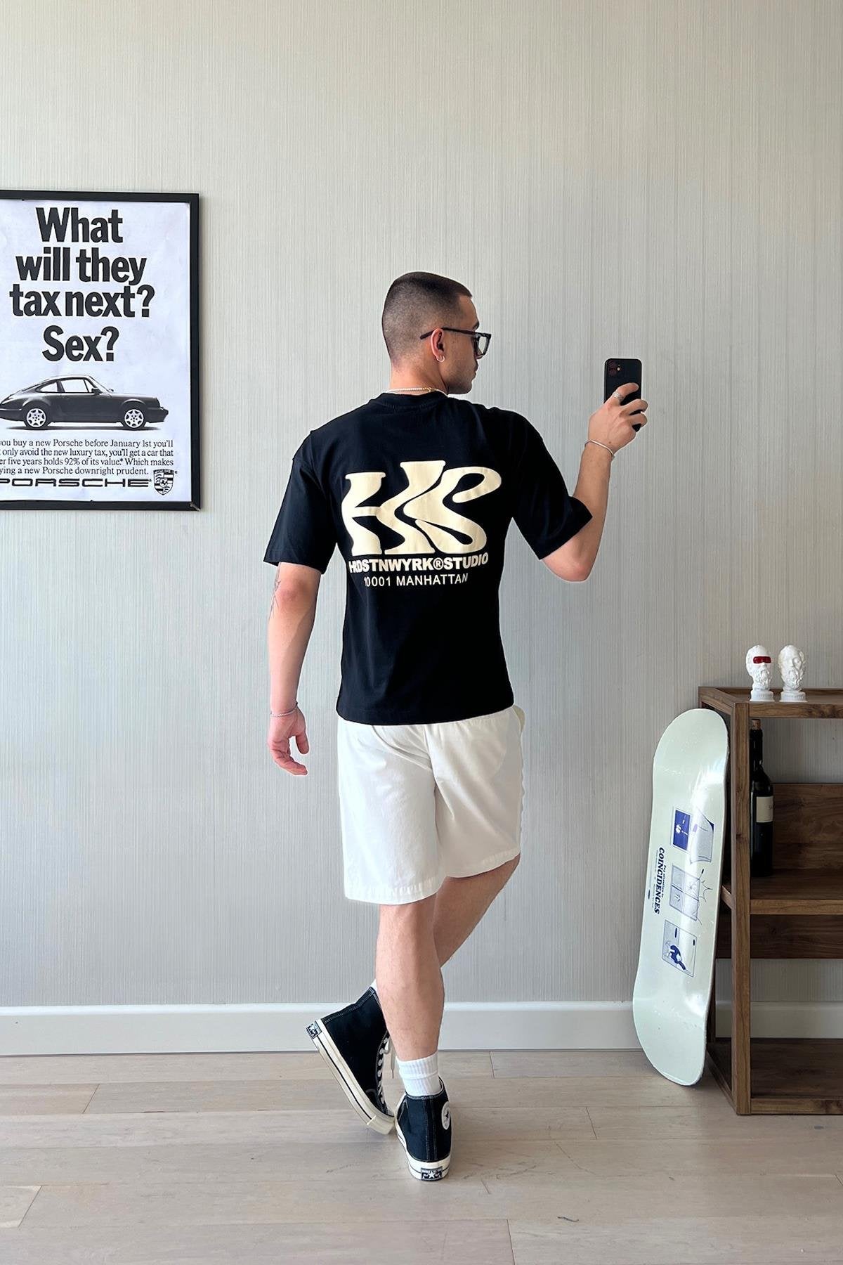 HRS Studio Crop Boy Oversize T-Shirt