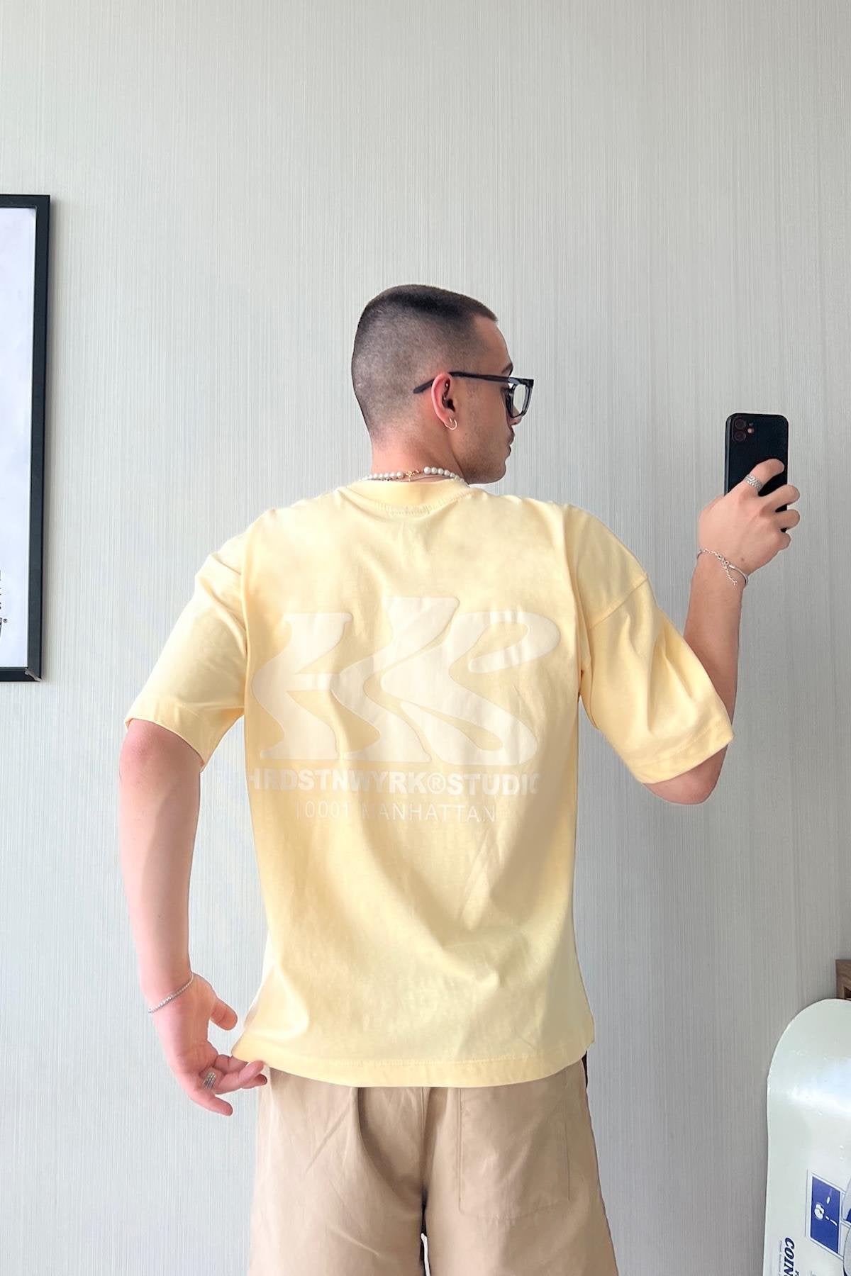 HRS Studio Crop Boy Oversize T-Shirt