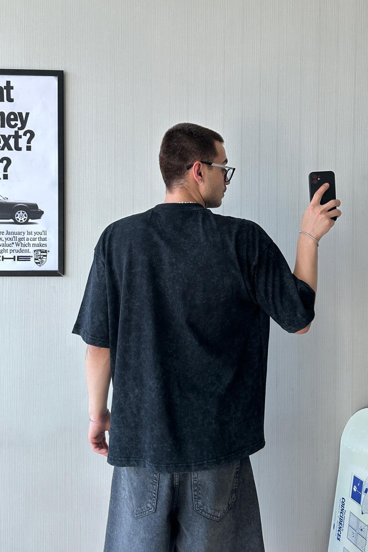 Premium Basic Acid Washed Oversize T-Shirt