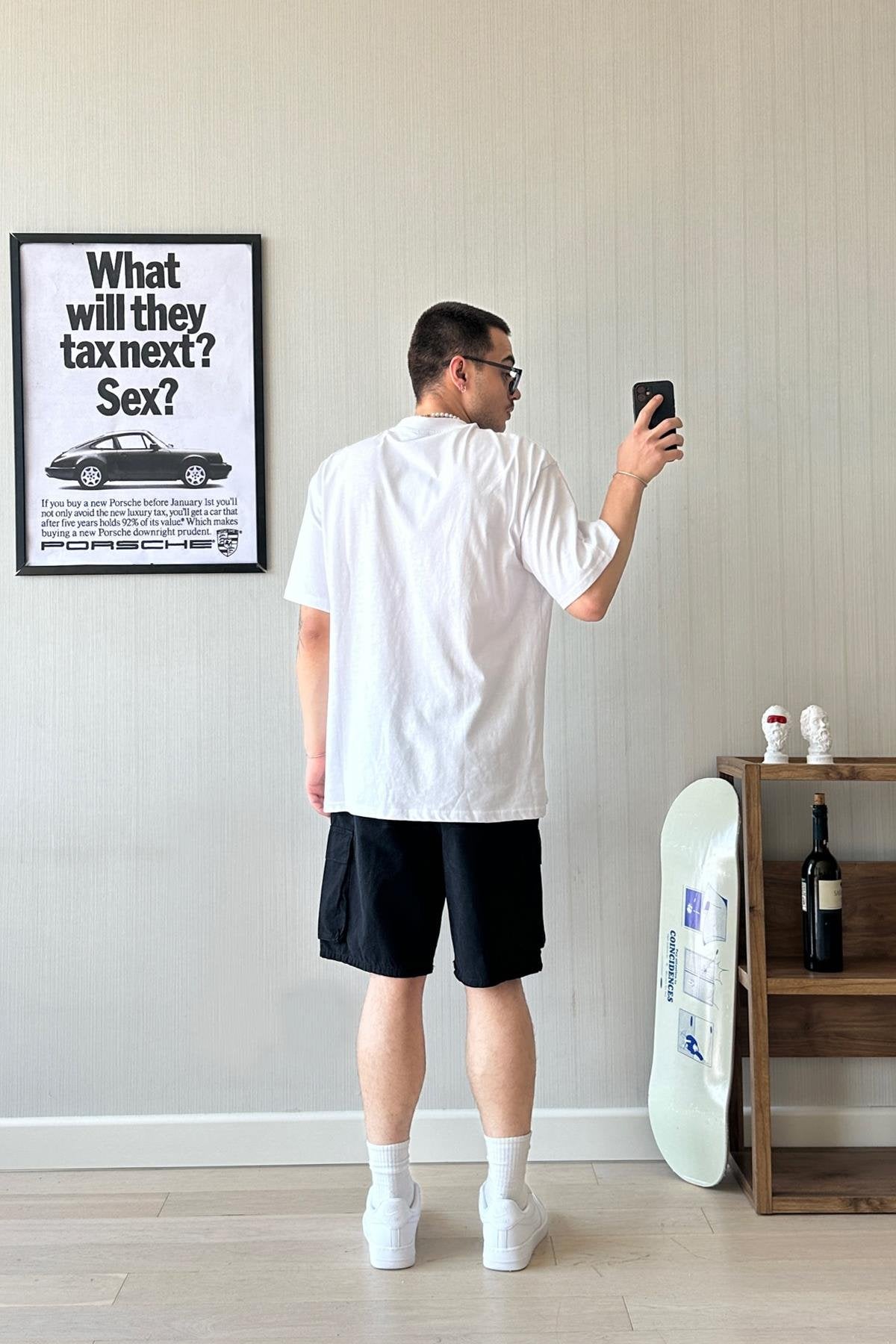 Supermade Fear White Oversize T-Shirt