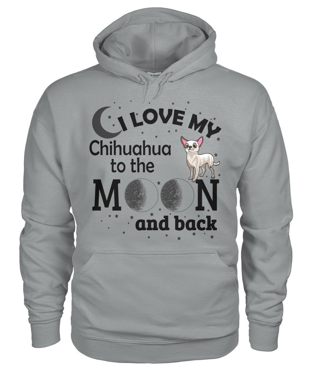 I Love My Chihuahua Gildan Hoodie - TeePerfect