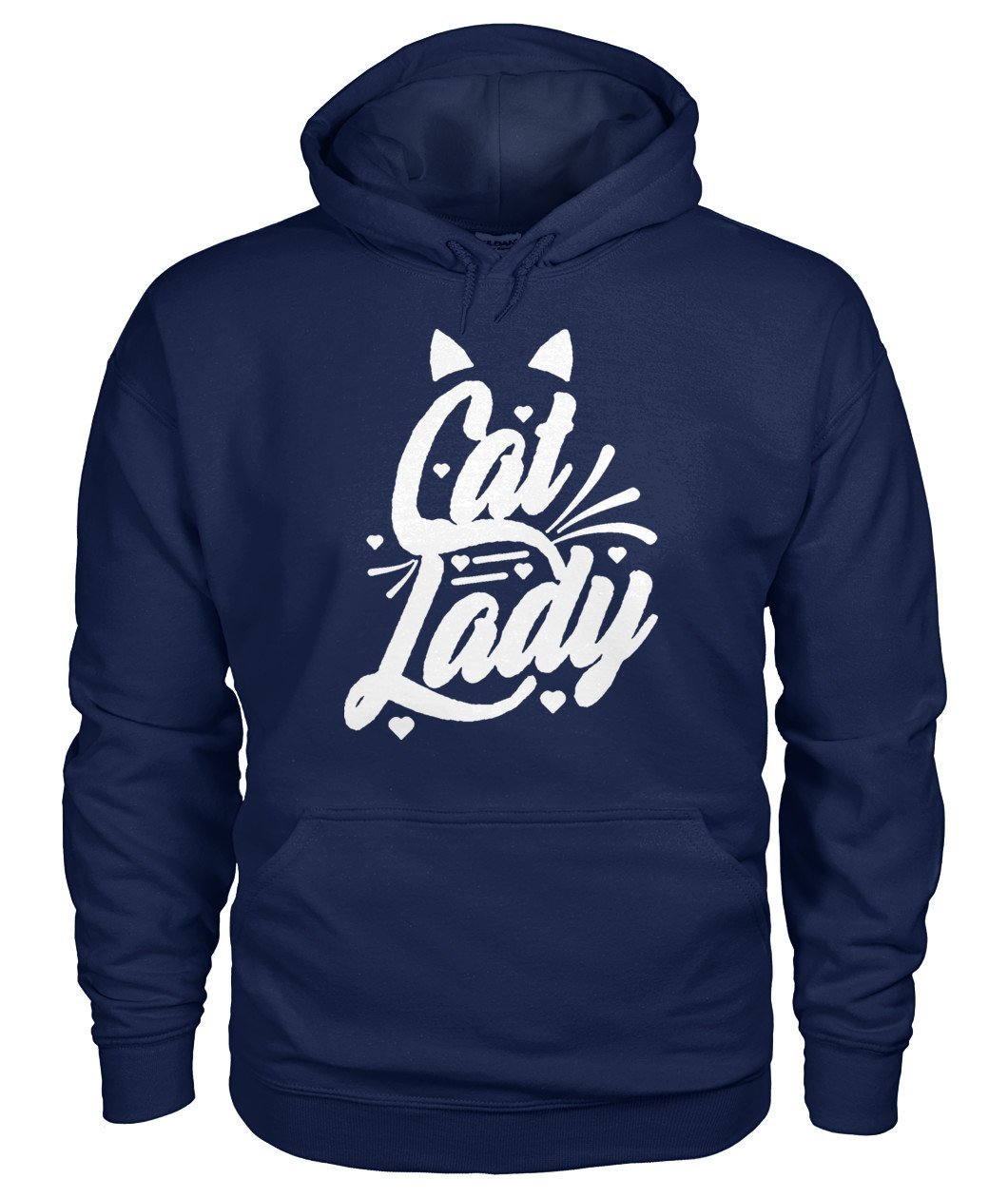 Katzenfrau Gildan Hoodie - TeePerfect