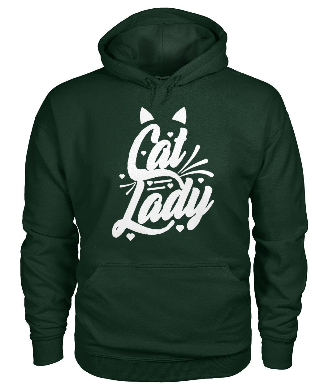 Katzenfrau Gildan Hoodie - TeePerfect