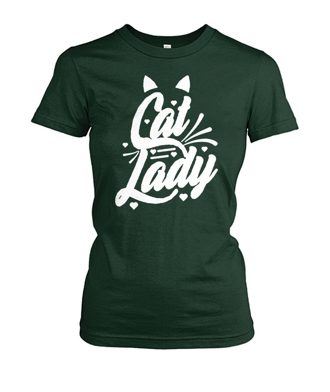 Katzenfrau Women's Crew Tee - TeePerfect