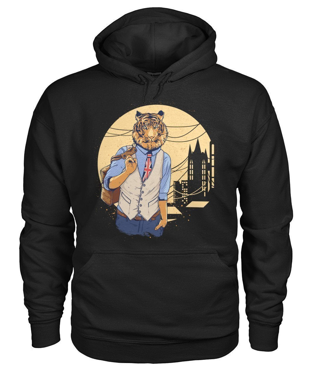 Tiger Gildan Hoodie - TeePerfect