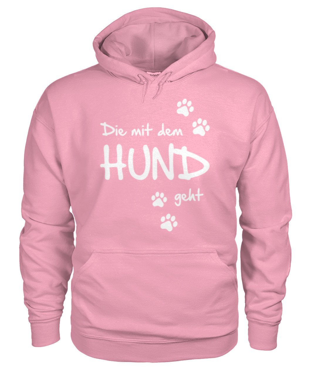 Die mit dem Hund geht Gildan Hoodie - TeePerfect
