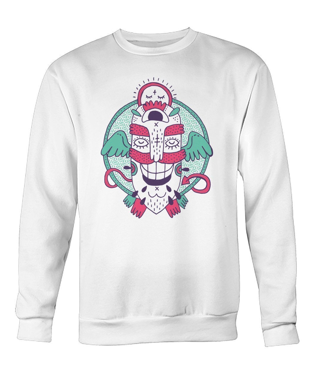 Monster Crew Neck Sweatshirt - TeePerfect
