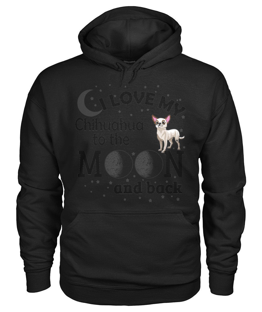 I Love My Chihuahua Gildan Hoodie - TeePerfect