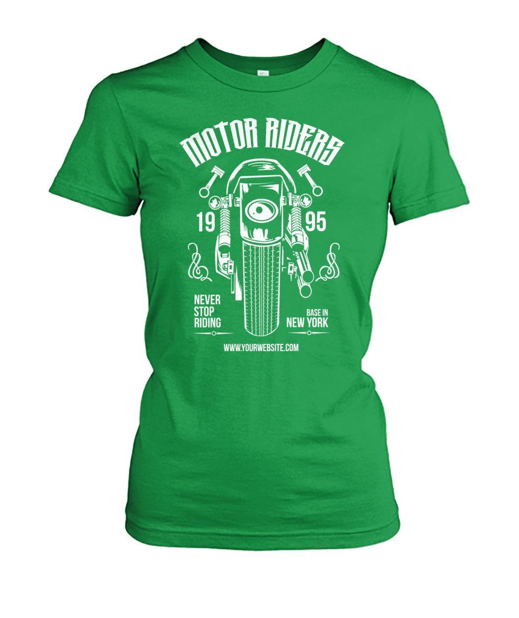 Motorcycle Riders Women's Crew Tee