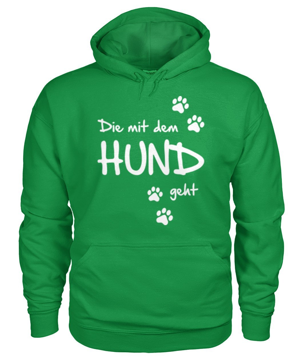 Die mit dem Hund geht Gildan Hoodie - TeePerfect