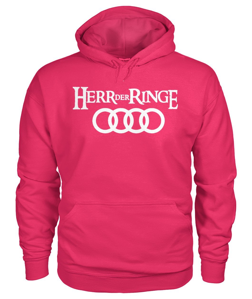 Herr Der Ringe Audi Gildan Hoodie - TeePerfect