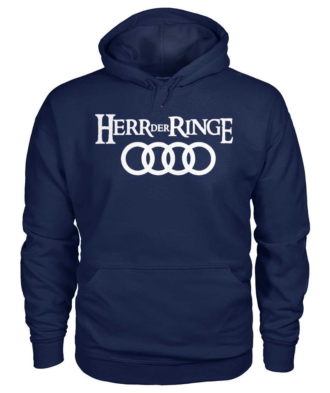 Herr Der Ringe Audi Gildan Hoodie - TeePerfect