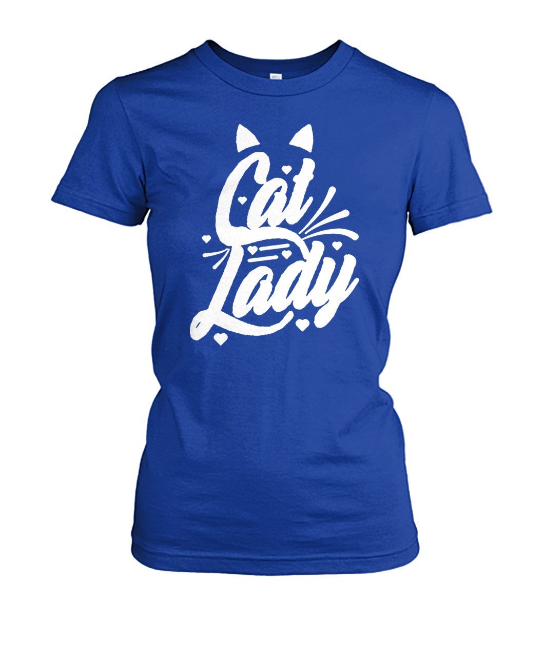 Katzenfrau Women's Crew Tee - TeePerfect