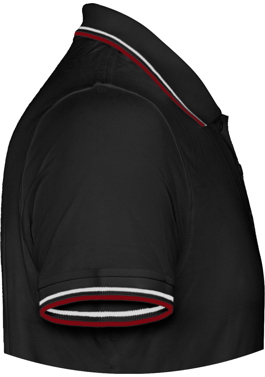 BMW Polo Herren Maille Piquées 2 bandes