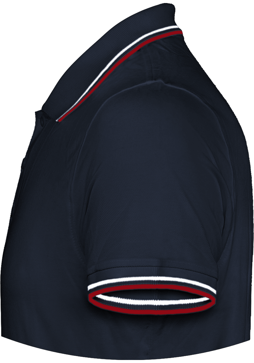 BMW Polo Herren Maille Piquées 2 bandes