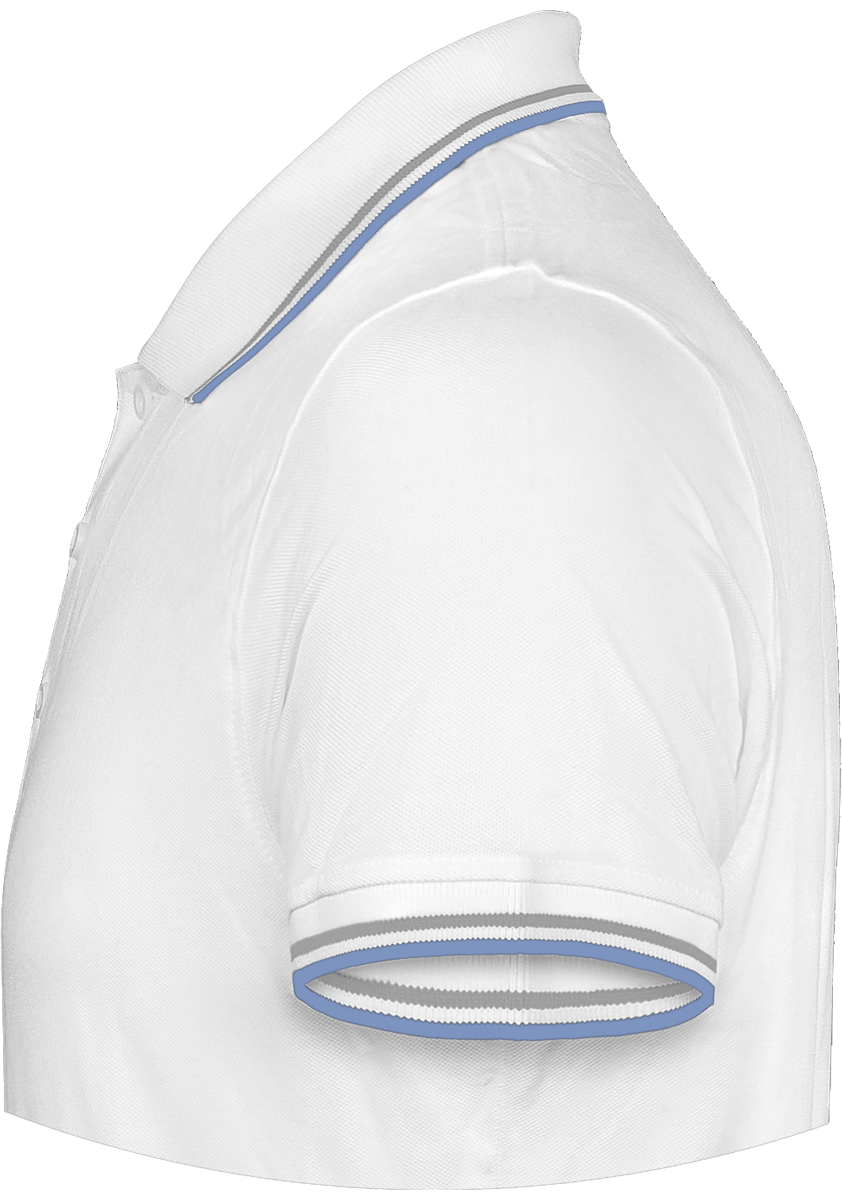 BMW Polo Herren Maille Piquées 2 bandes