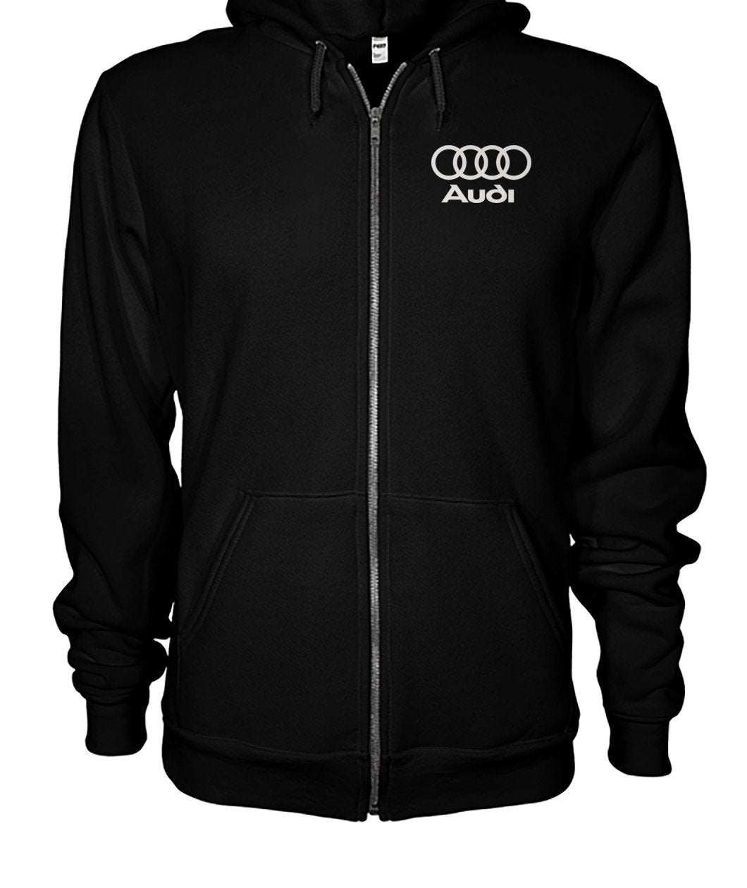 Audi Gildan Zip-Up Hoodie - TeePerfect