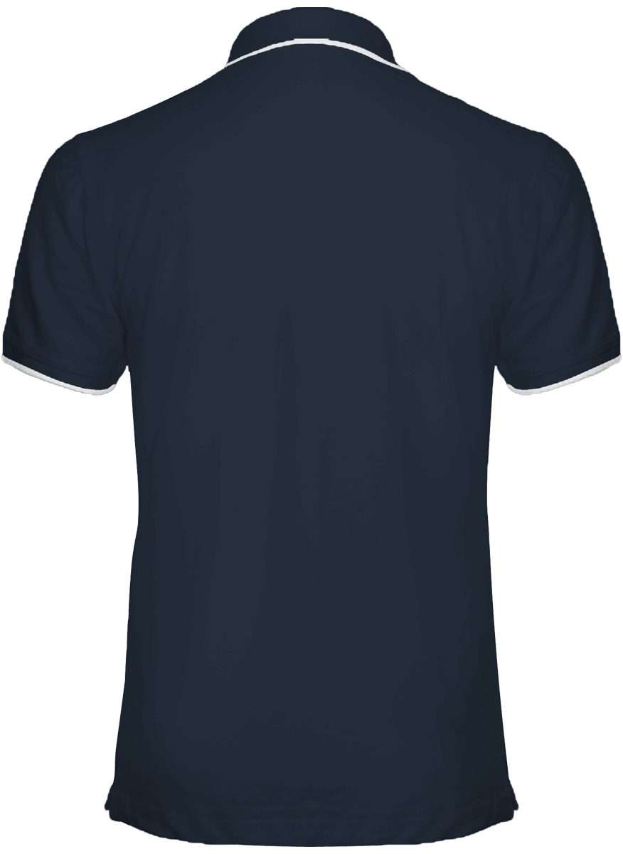 BMW Polo Shirt Men border neck