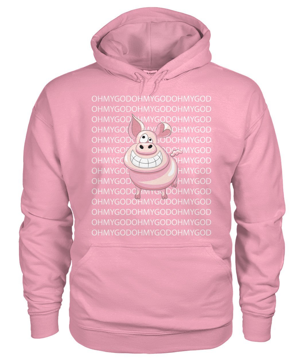 Oh My God Pig - Schwein Gildan Hoodie - TeePerfect
