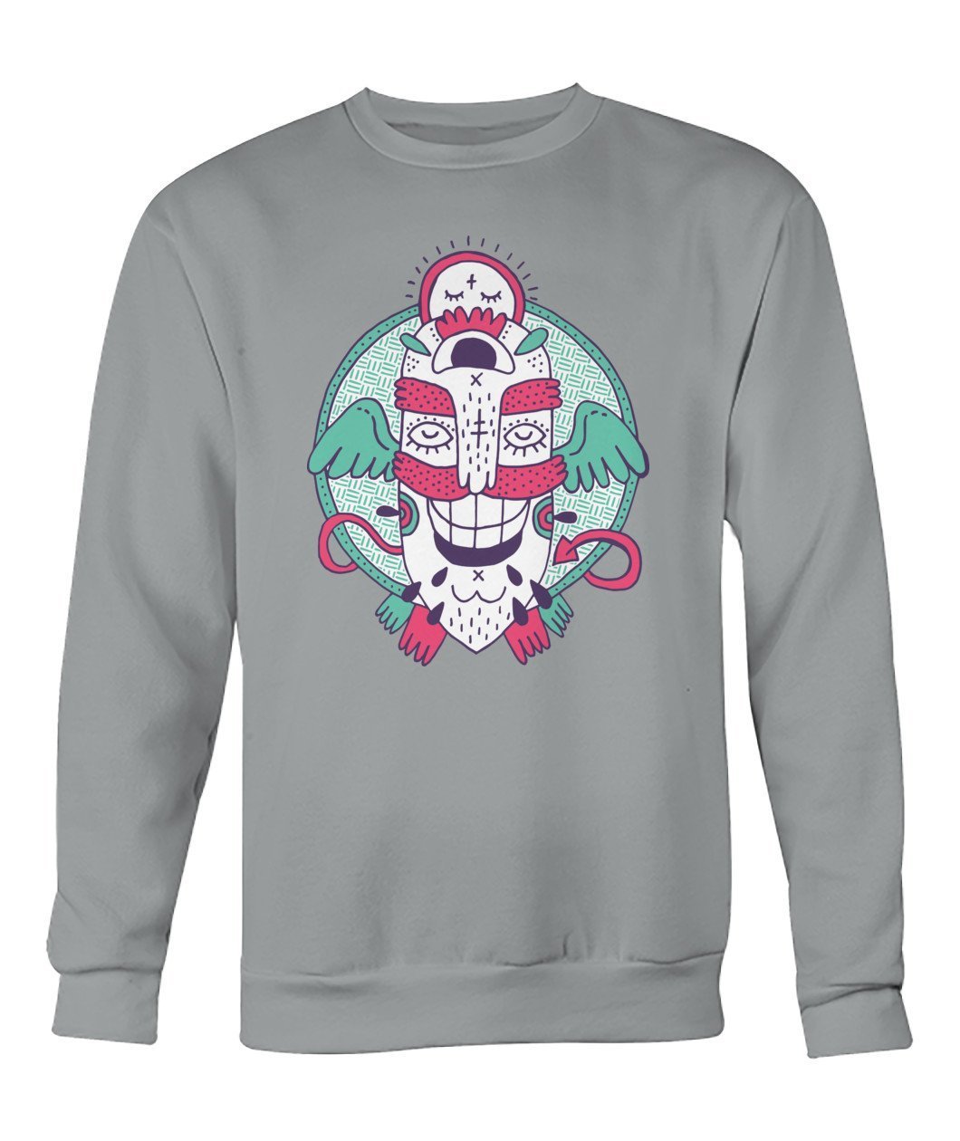 Monster Crew Neck Sweatshirt - TeePerfect