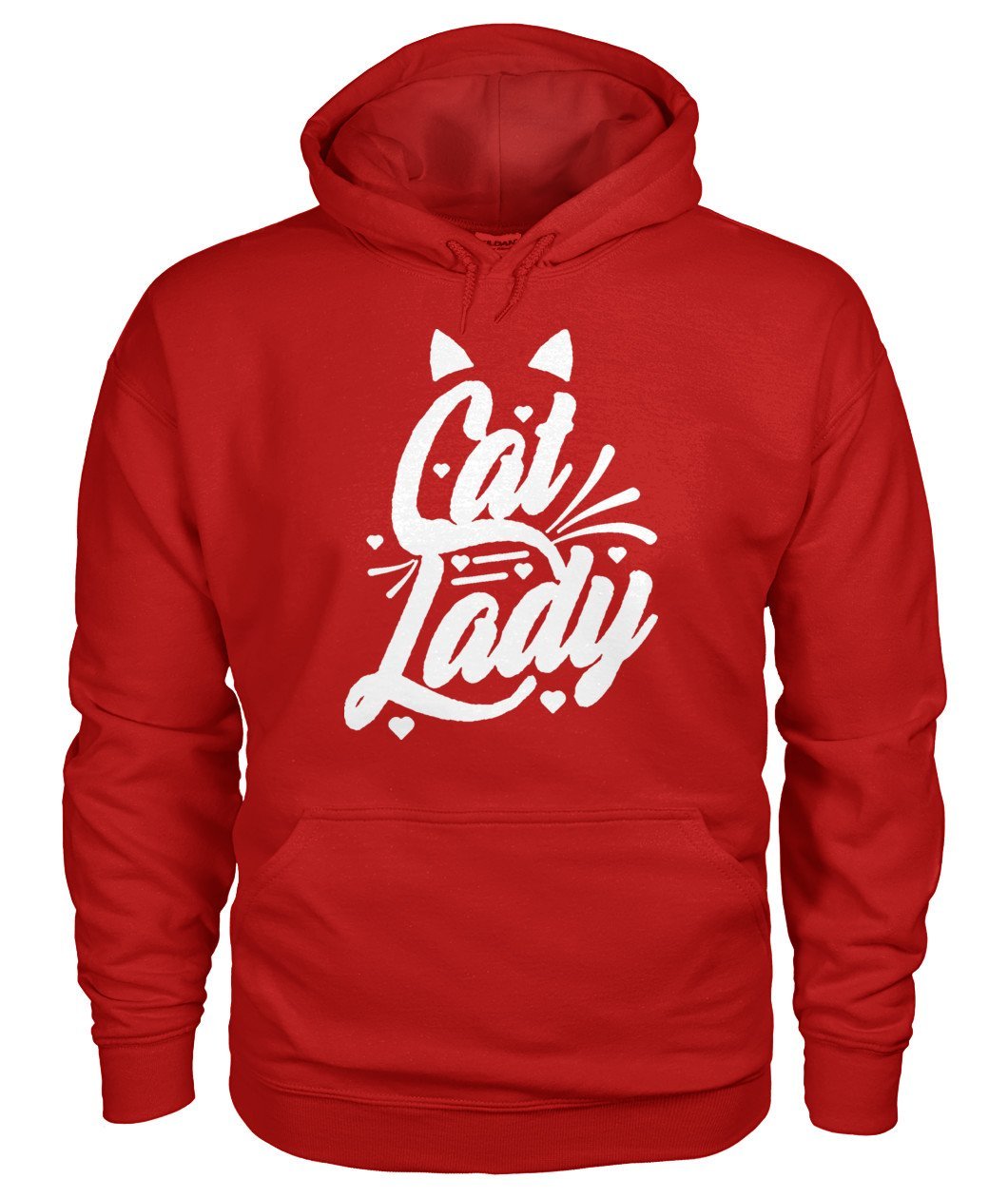 Katzenfrau Gildan Hoodie - TeePerfect