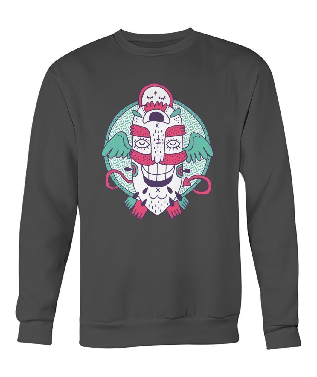 Monster Crew Neck Sweatshirt - TeePerfect