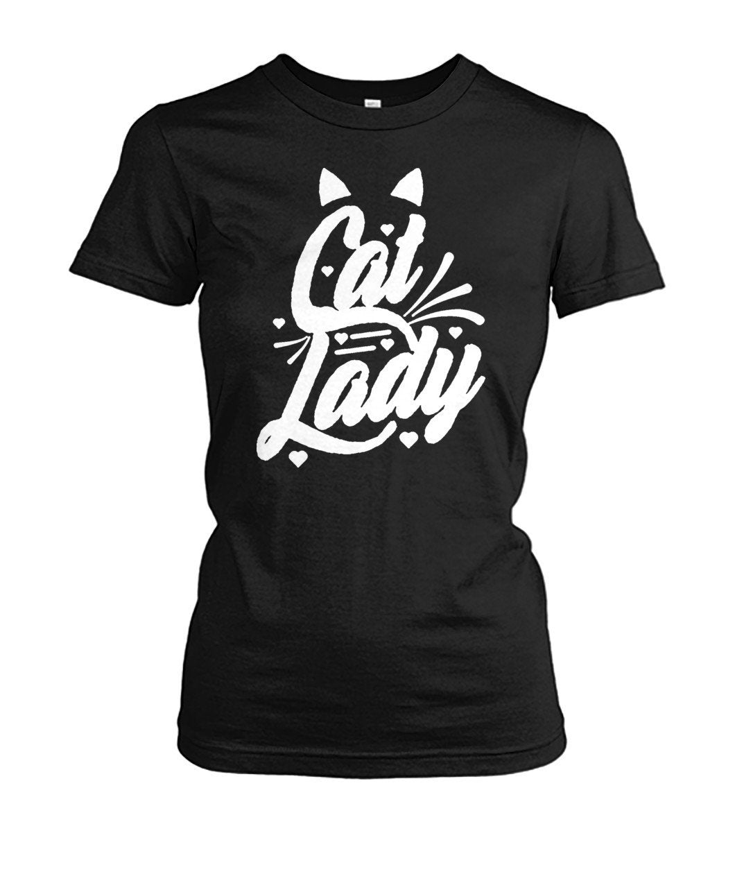 Katzenfrau Women's Crew Tee - TeePerfect