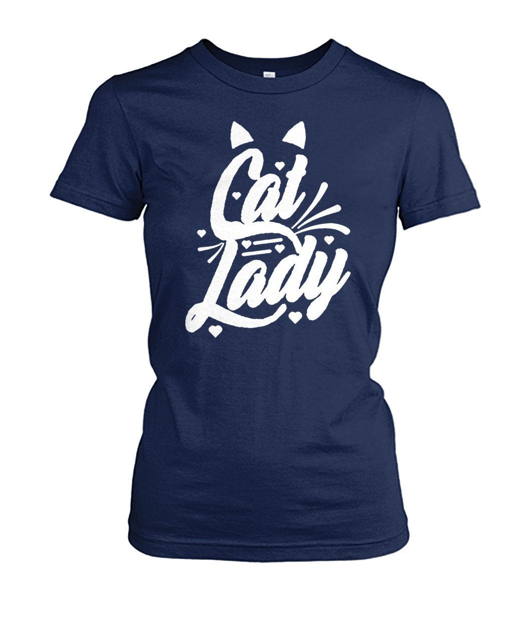 Katzenfrau Women's Crew Tee - TeePerfect