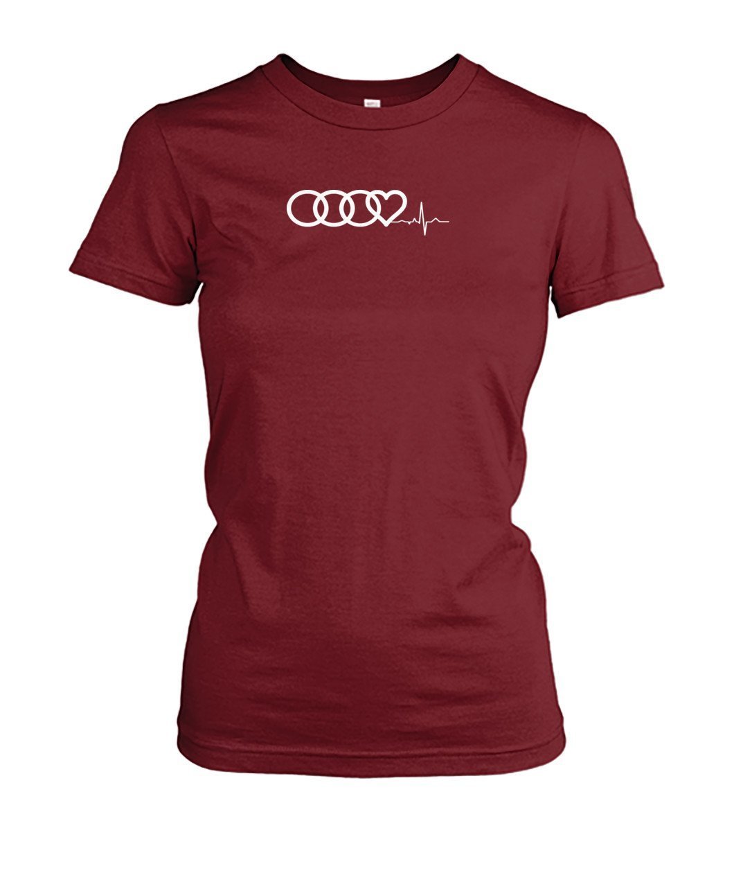 Audi Heart Beat Frauen T SHIRT - TeePerfect