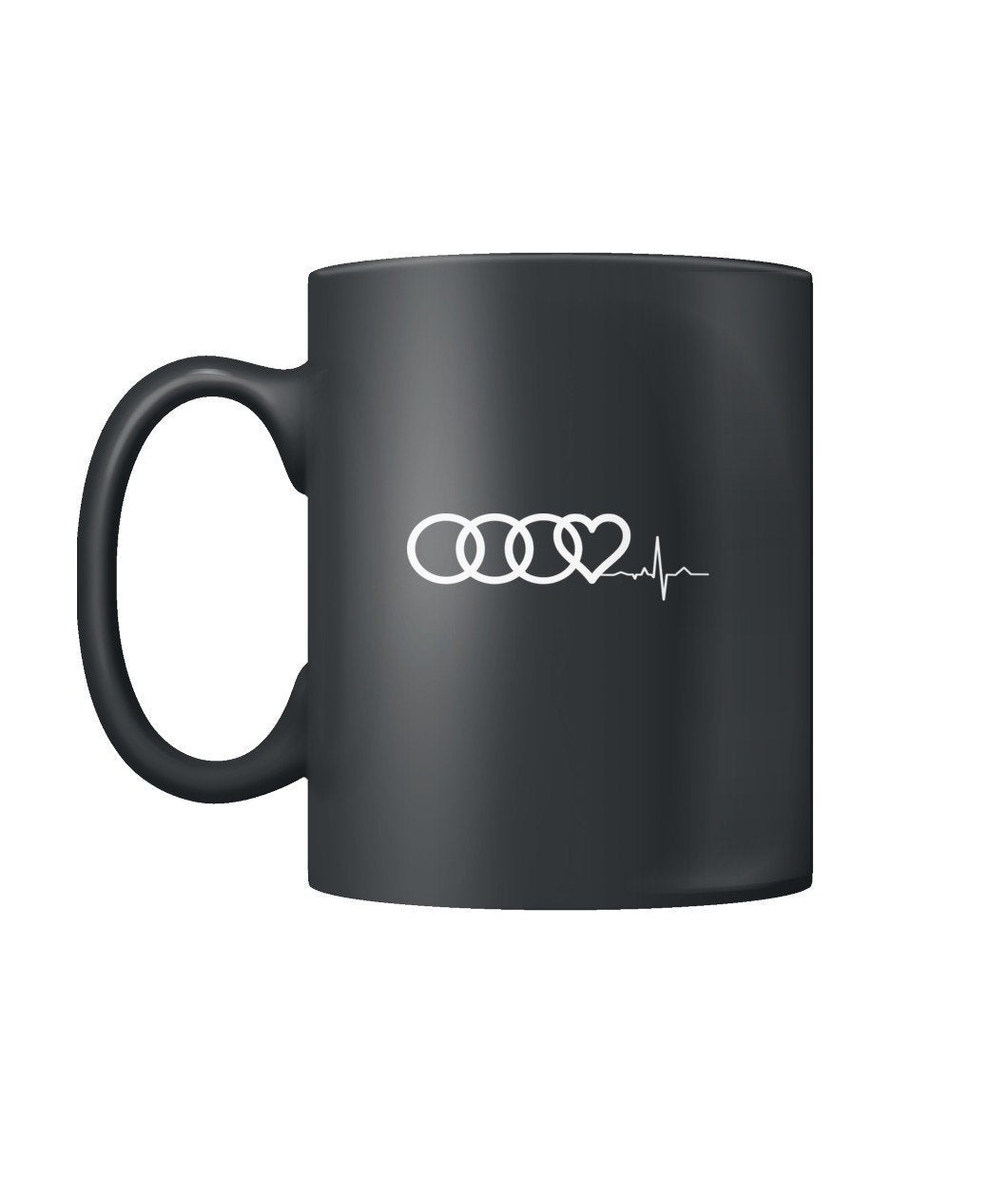 Audi herzschlag Tasse Color Coffee Mug - TeePerfect