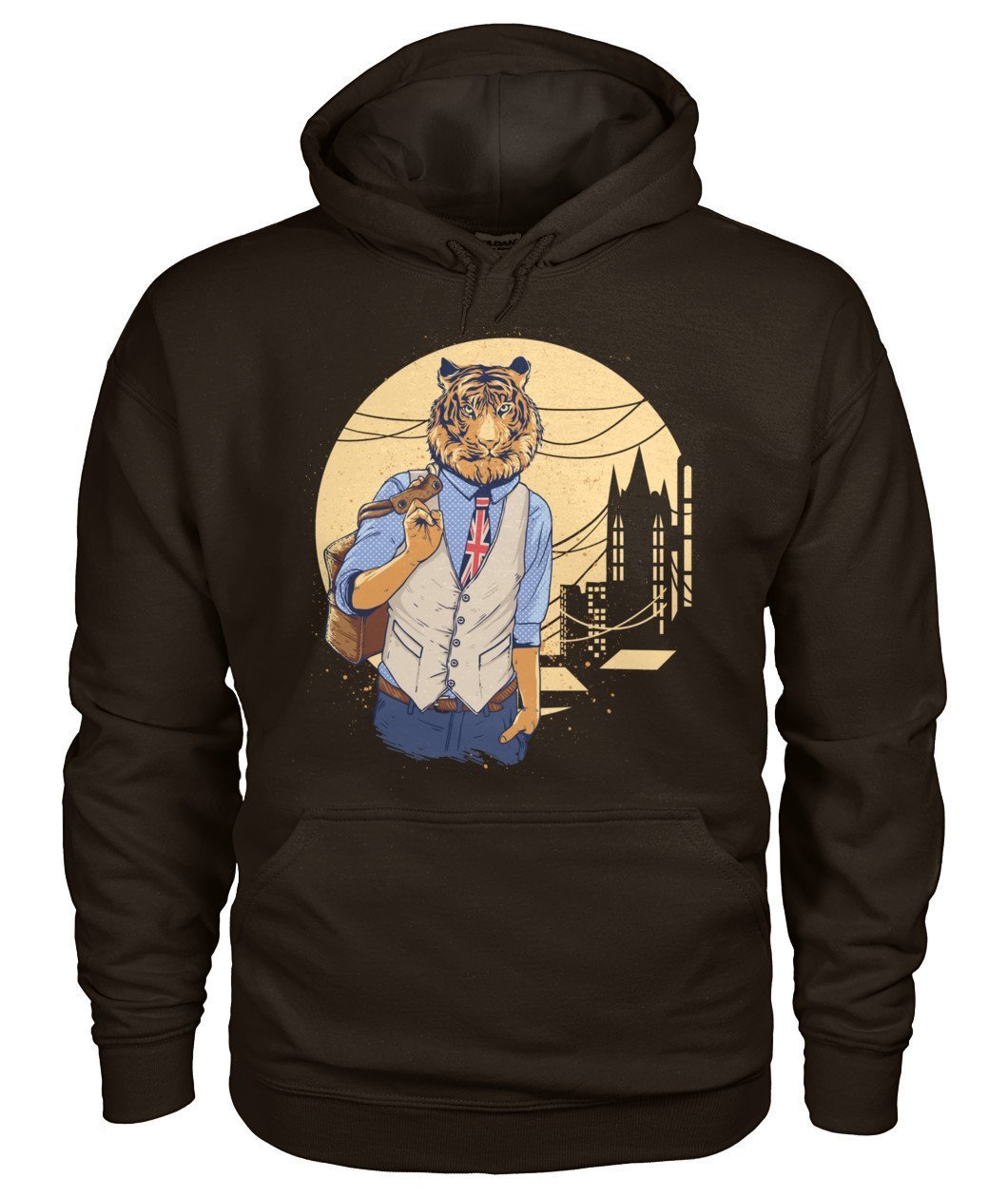 Tiger Gildan Hoodie - TeePerfect