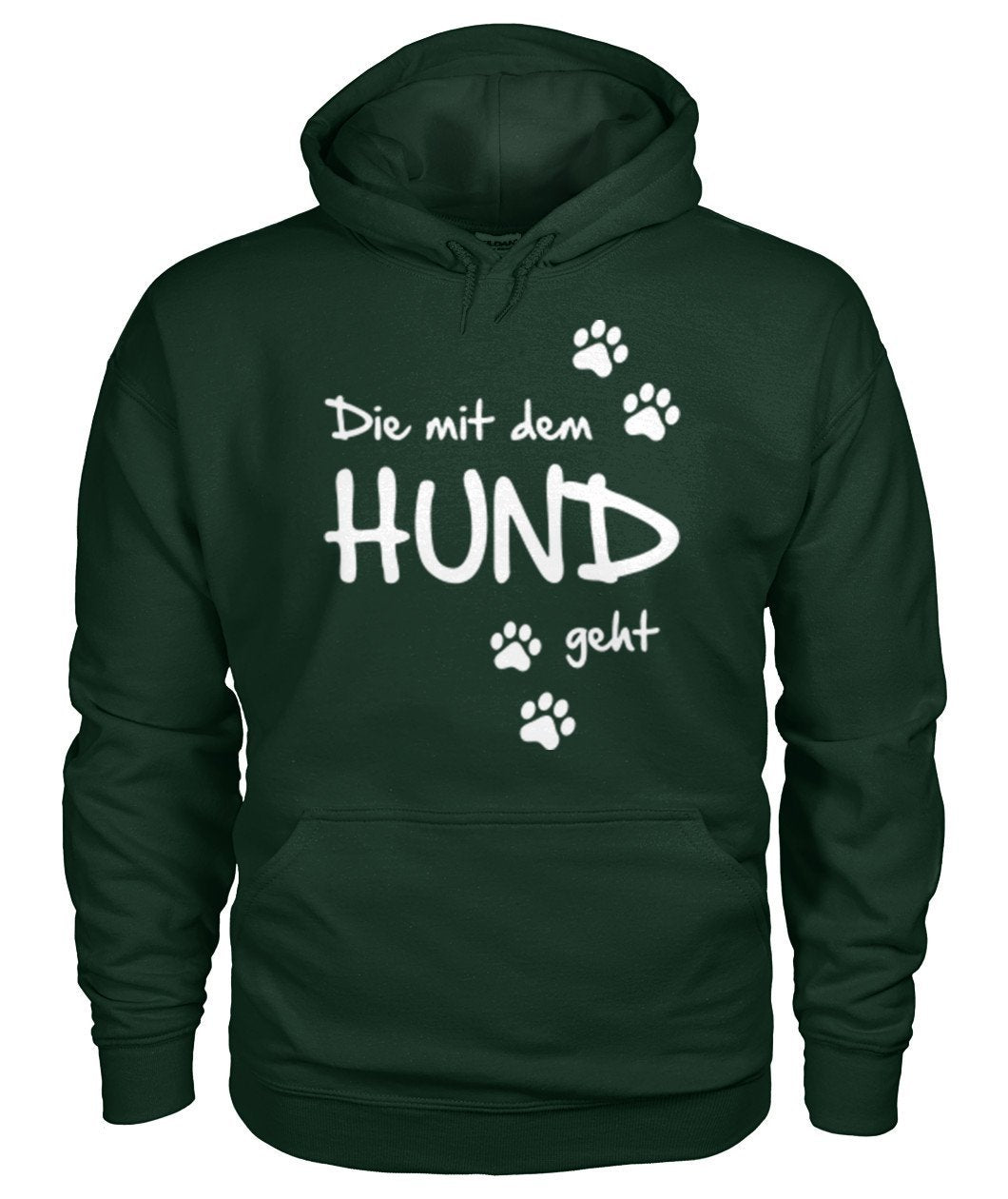 Die mit dem Hund geht Gildan Hoodie - TeePerfect