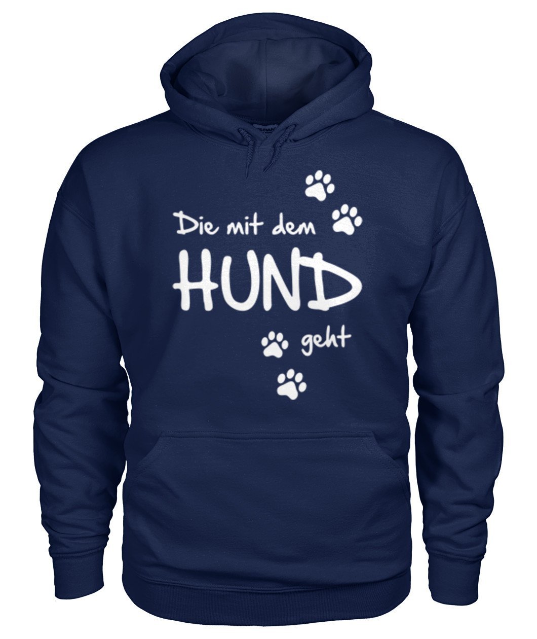Die mit dem Hund geht Gildan Hoodie - TeePerfect