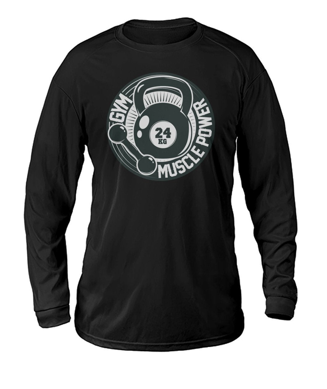 Muscle Power Gym Dry Sport Long-Sleeve - TeePerfect
