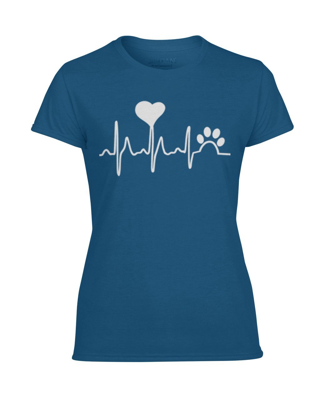 Tier Herzschlag Women's Performance Tee - TeePerfect