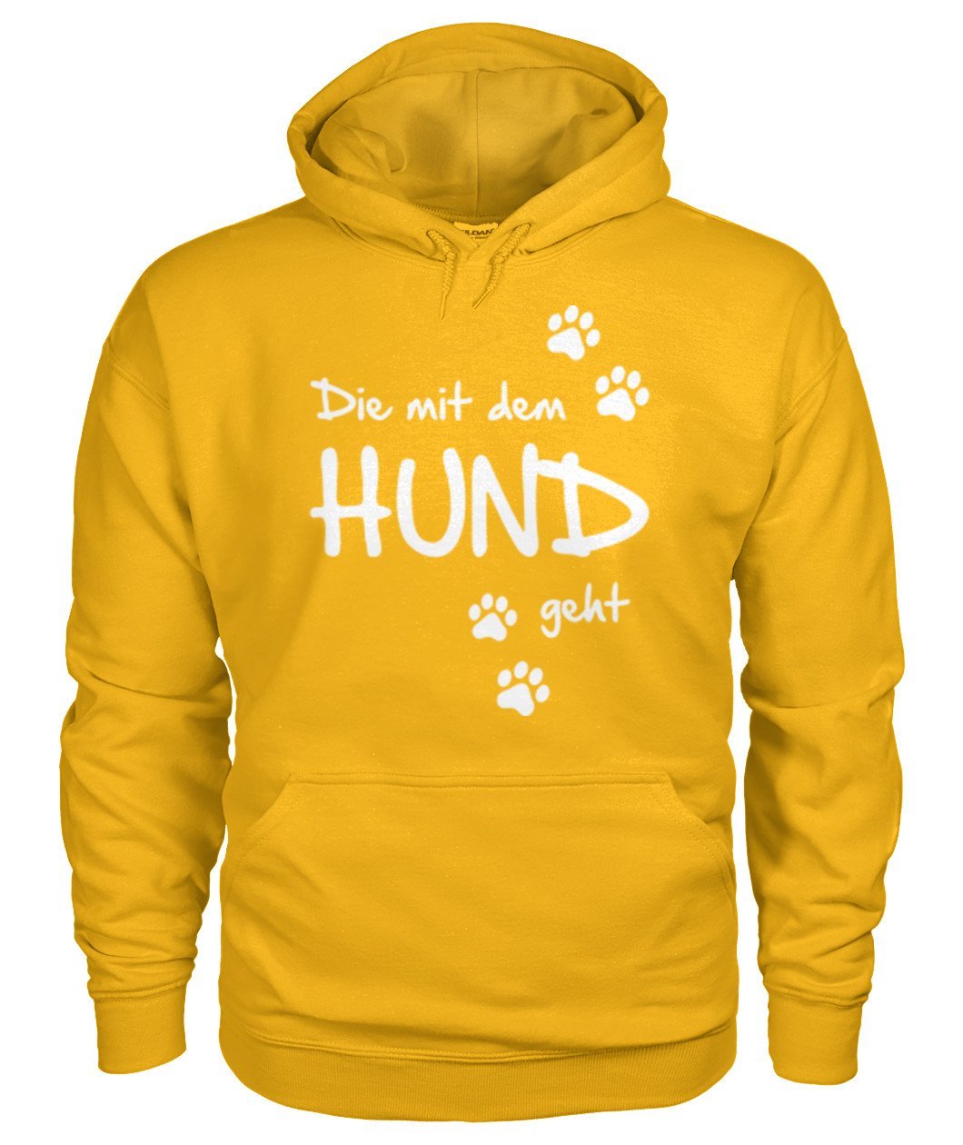 Die mit dem Hund geht Gildan Hoodie - TeePerfect
