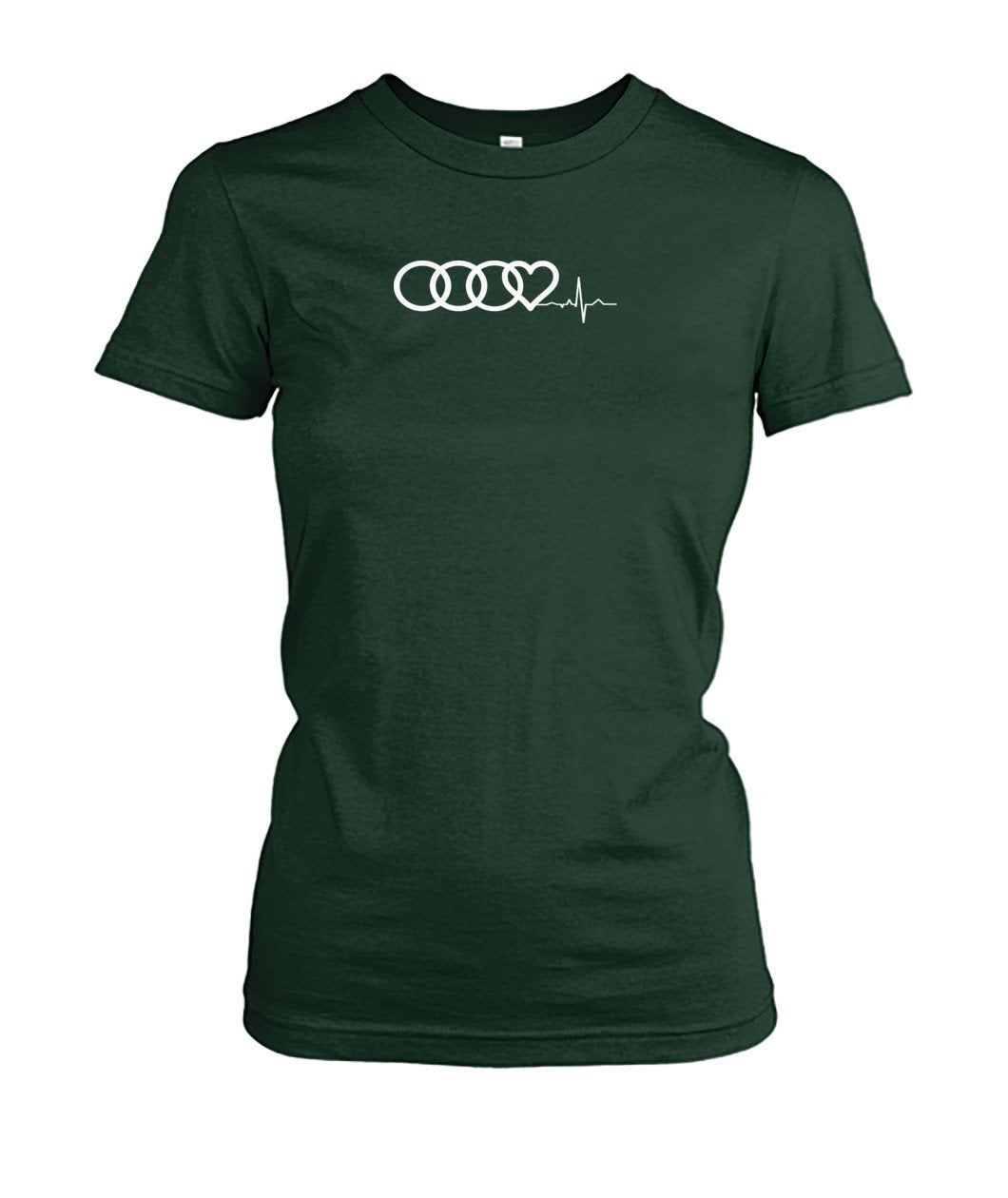Audi Heart Beat Frauen T SHIRT - TeePerfect