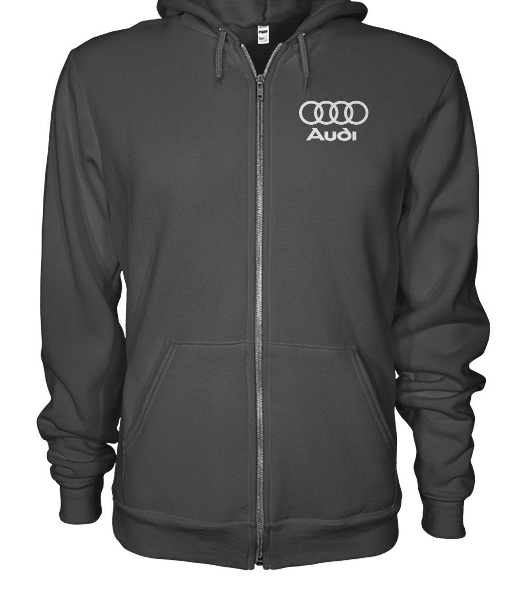 Audi Gildan Zip-Up Hoodie - TeePerfect