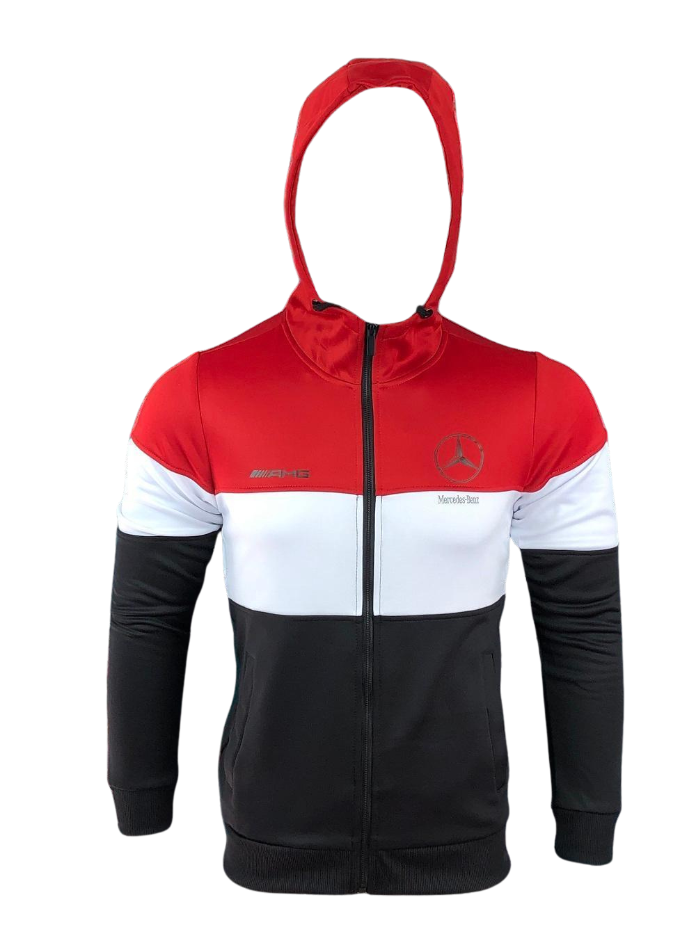 Tracksuit Training Red Black White Mercedes AMG