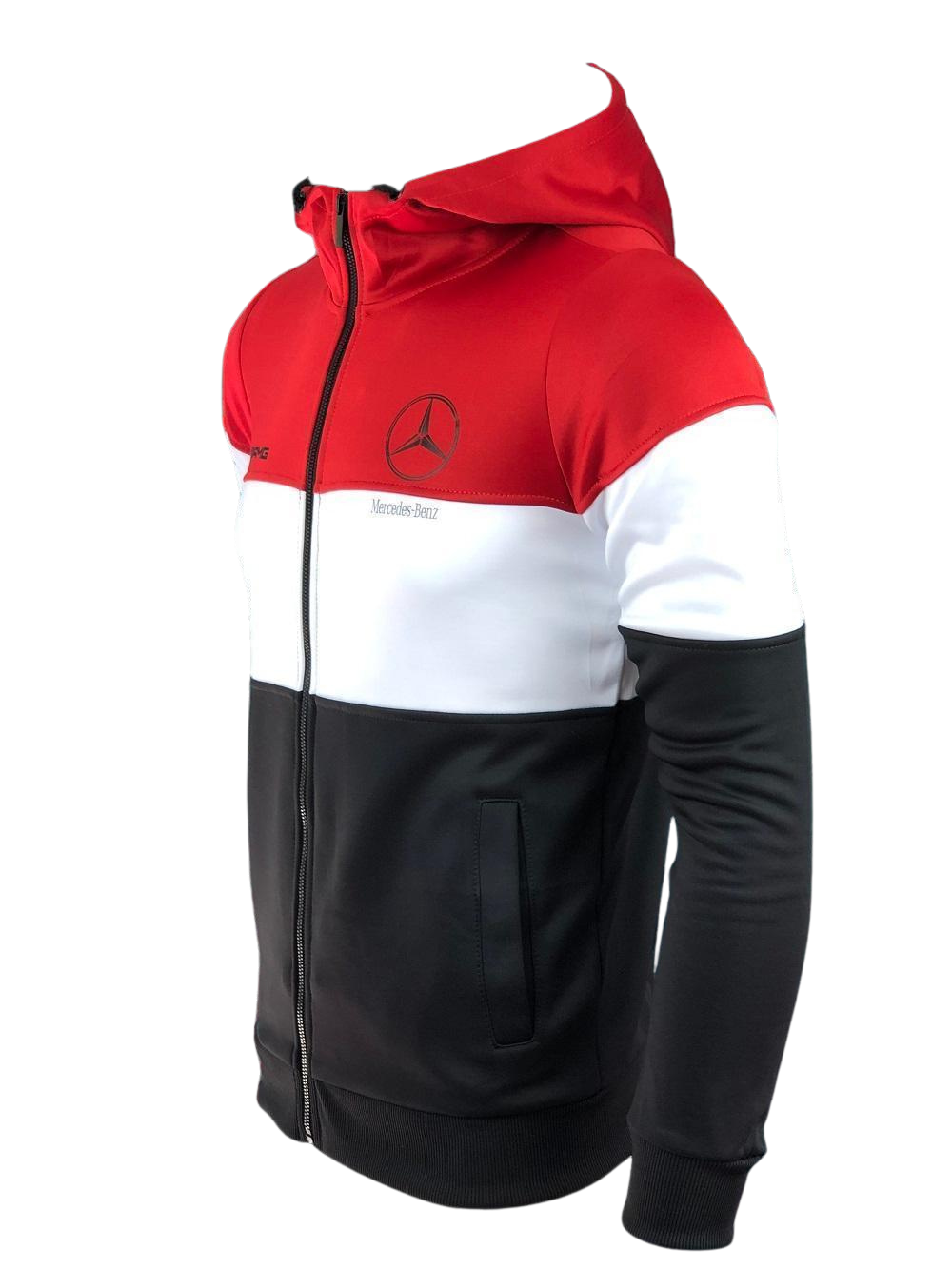 Tracksuit Training Red Black White Mercedes AMG