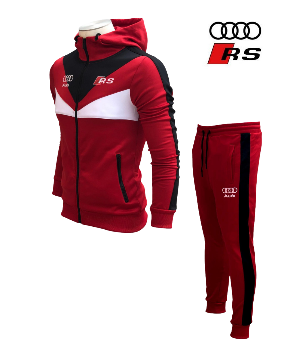 Audi Tracksuit Red Men