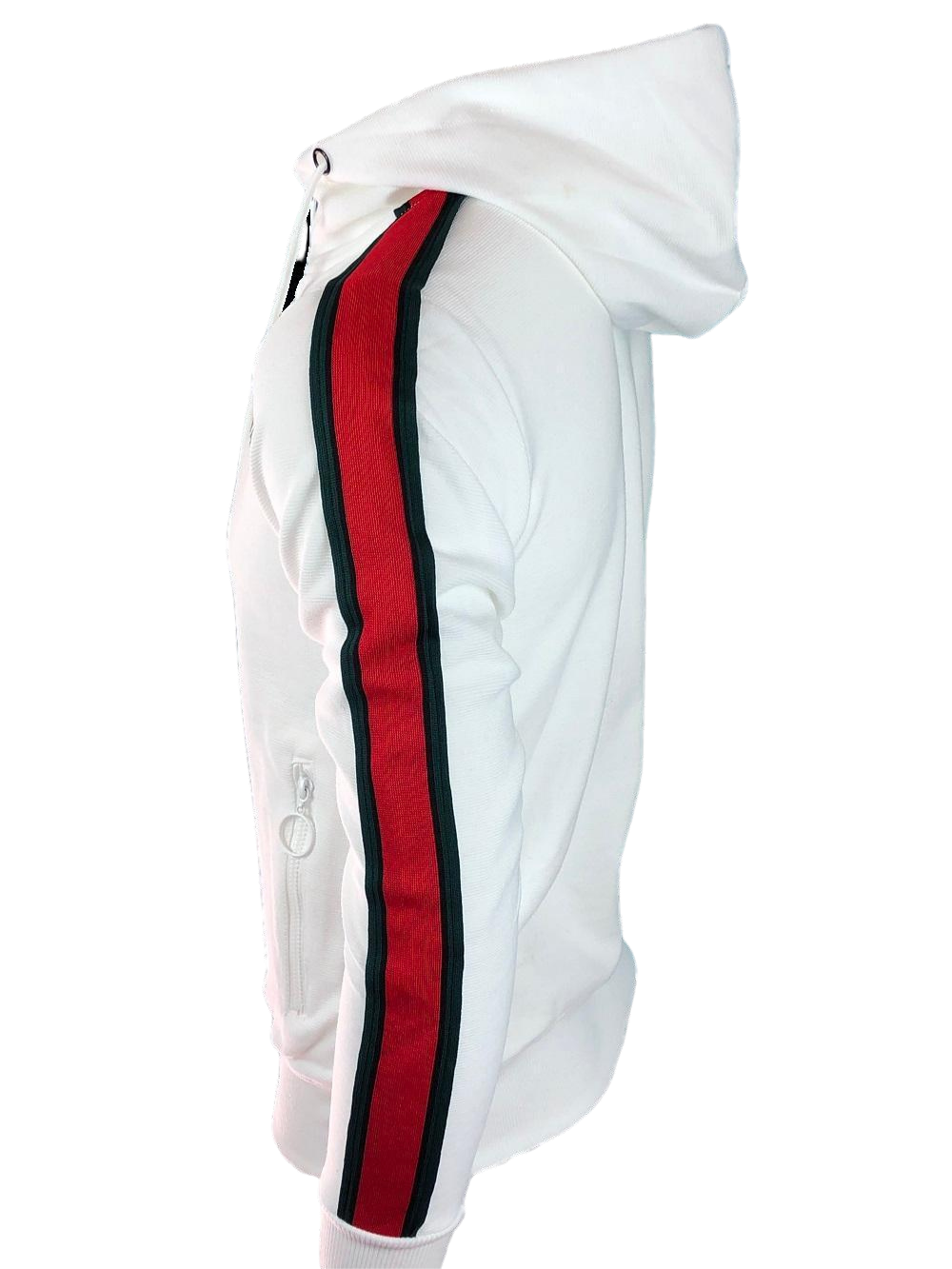 Audi Tracksuit Training White Bandes Red AUDI RS