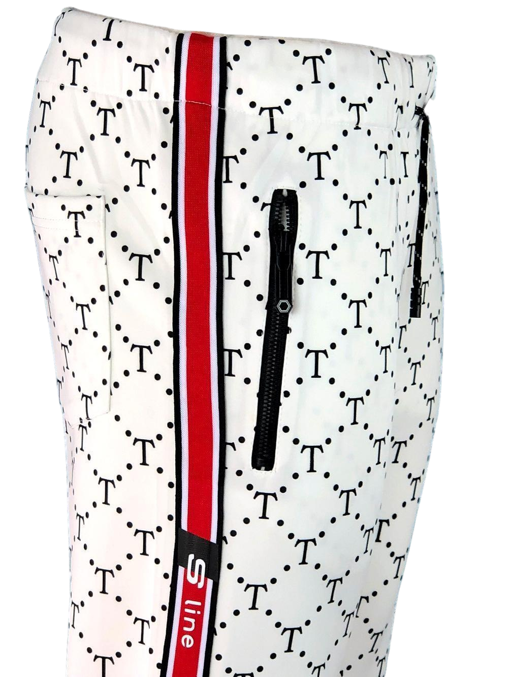 Audi Tracksuit Black White Bande Red Audi RS