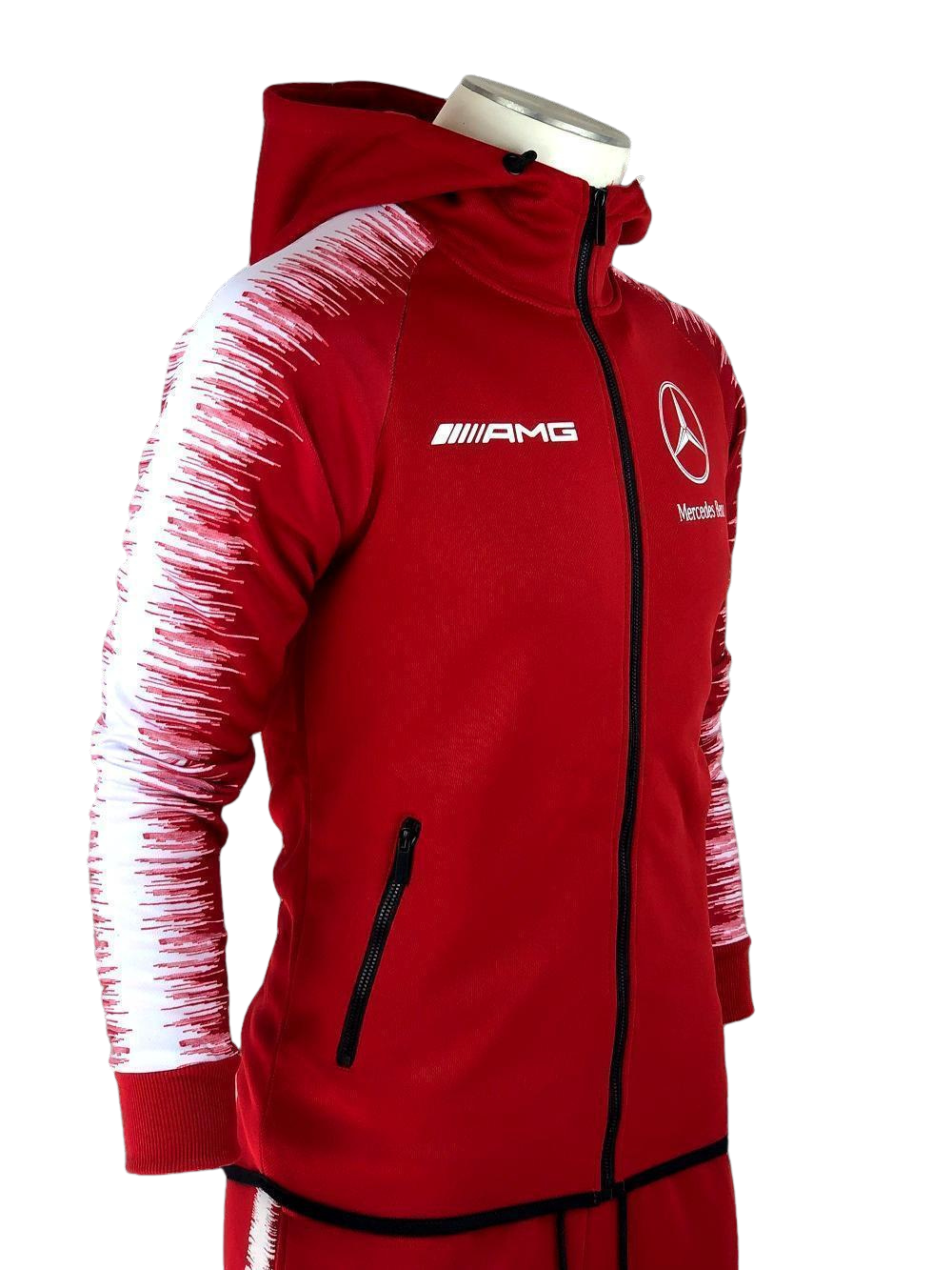 AMG Tracksuit Training Men Red Mercedes