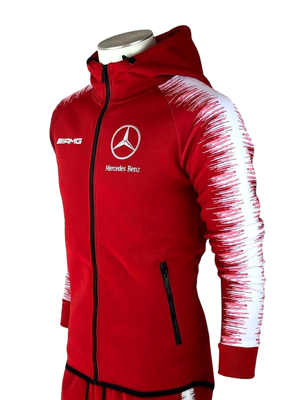 AMG Tracksuit Training Men Red Mercedes