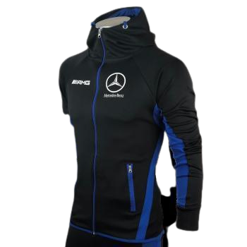 Mercedes AMG Tracksuit Black/Night Blue Men