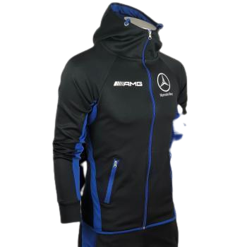 Mercedes AMG Tracksuit Black/Night Blue Men