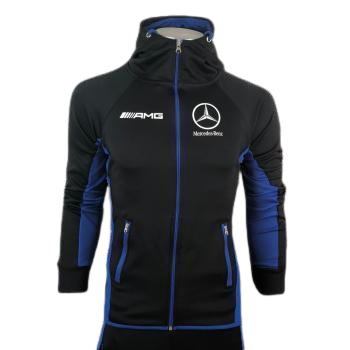 Mercedes AMG Tracksuit Black/Night Blue Men